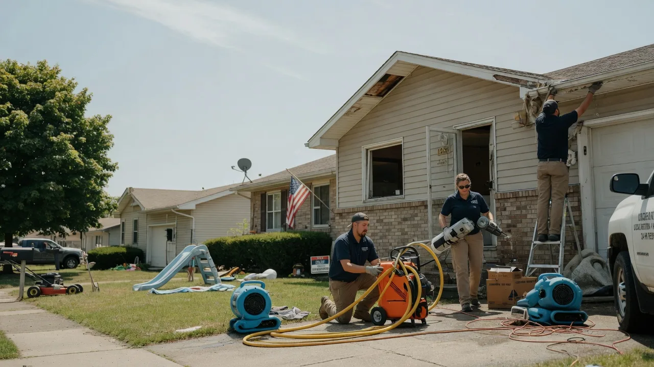 Water Damage Restoration in Wheatland, OK near me